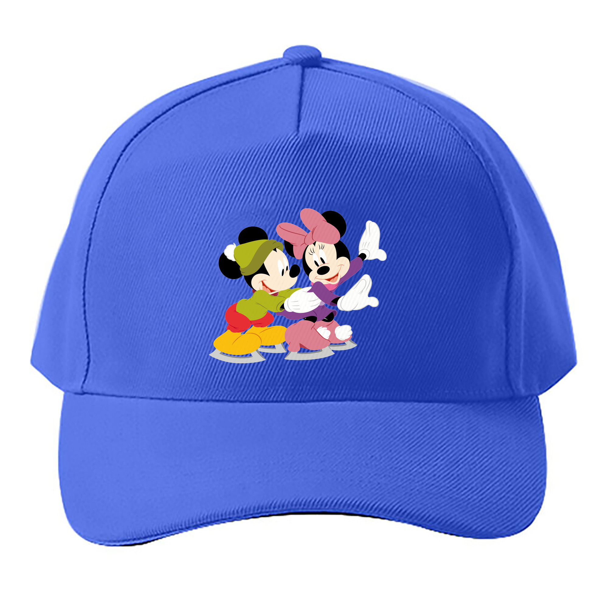 （画像用） ミッキーマウス Mickey Mouse ベースボールキャップ 綿100％ 男女兼用 帽子 スポーツ